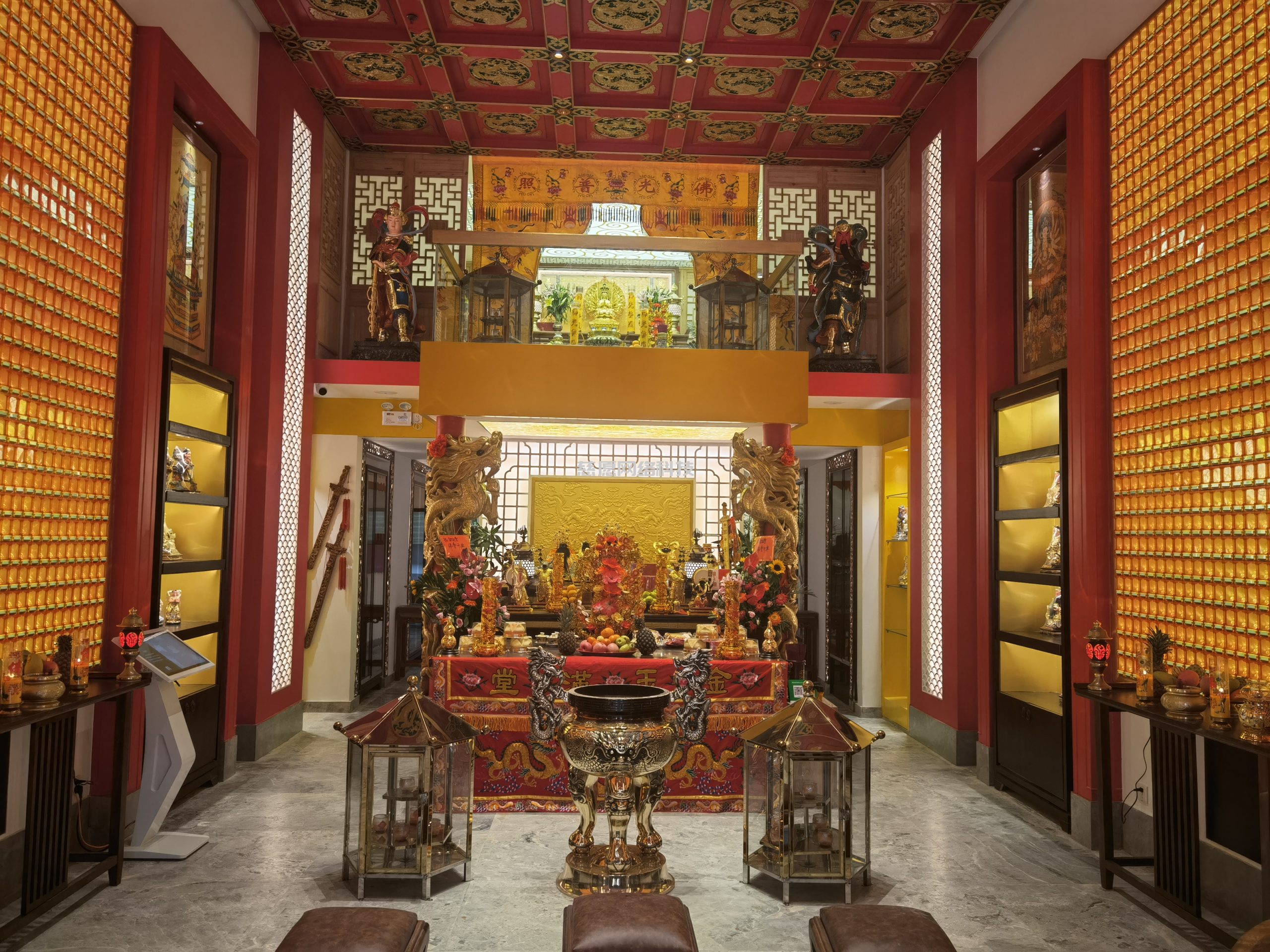 財神殿萬佛墻|上下兩層僅100平,萬神駐蹕,氣勢恢宏! 財神殿萬佛墻|上下兩層僅100平,萬神駐蹕,氣勢恢宏!