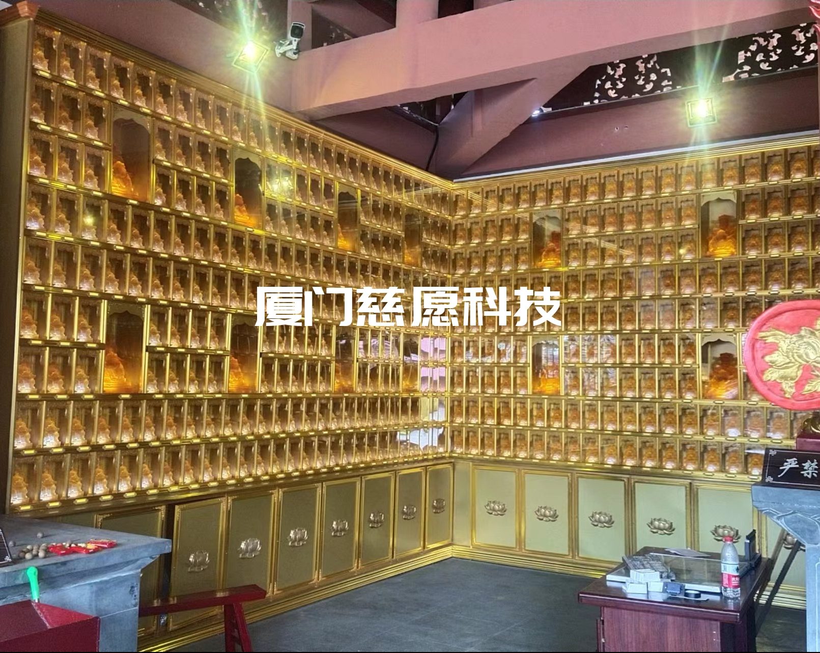 萬佛墻|劉王廟圓通無量殿鋁合金萬佛墻 萬佛墻|劉王廟圓通無量殿鋁合金萬佛墻